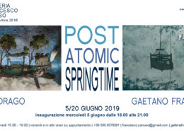 Guido Drago e Gaetano Fracassio galleria Francesco Zanuso Milano mostra Post atomic springtime