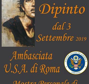 Davide Robert Ross mostra Roma Ambasciata Americana