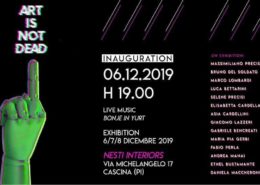 Art is Not Dead Cascina Dicembre 2019