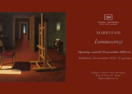 Mario Fani - Luminescenze - Galleria 28 Piazza di Pietra - Roma