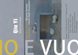 Qiu Yi - Pieno e Vuoto - mostra a Villa Rospigliosi - Prato