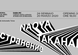 Naoya Takahara - остранение - GABA.MC – Macerata