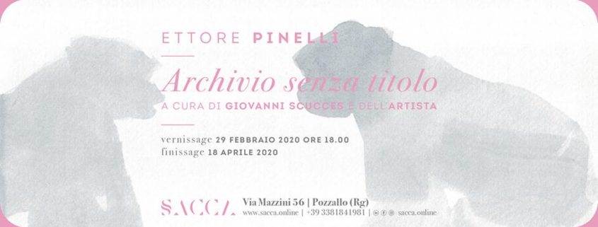 Ettore Pinelli - Archivio senza titolo - SACCA gallery - Pozzallo