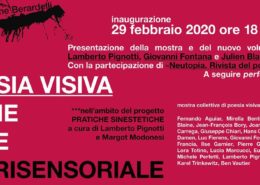 La poesia visiva come arte plurisensoriale - Fondazione Berardelli - Brescia