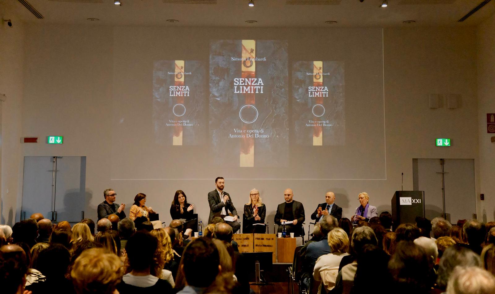 Presentato al MAXXI a Roma il libro “SENZA LIMITI – Vita e opera di Antonio  Del Donno” - MeloBox