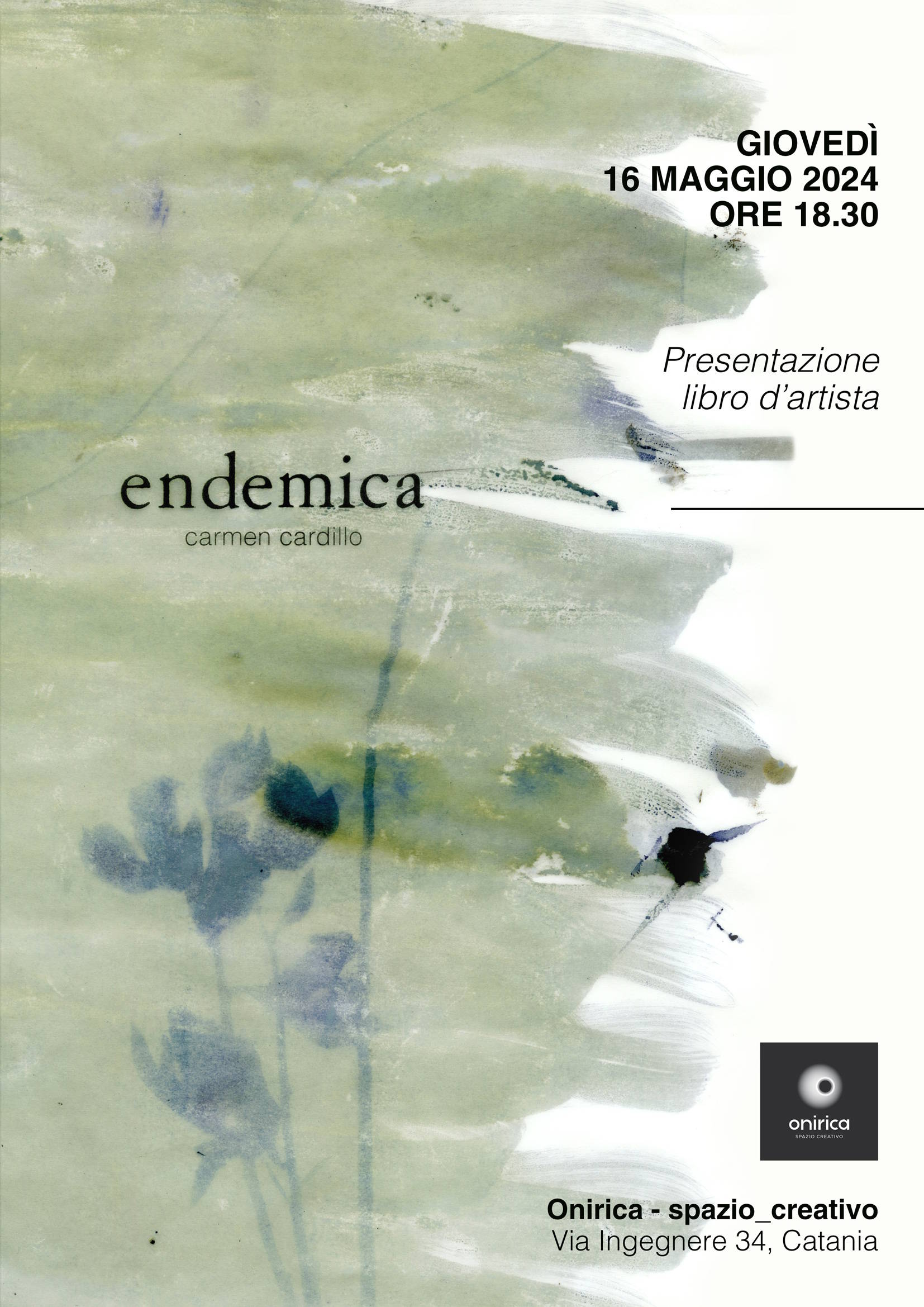 Carmen Cardillo presenta il suo libro fotografico “Endemica” presso Onirica  Spazio creativo a Catania - MeloBox